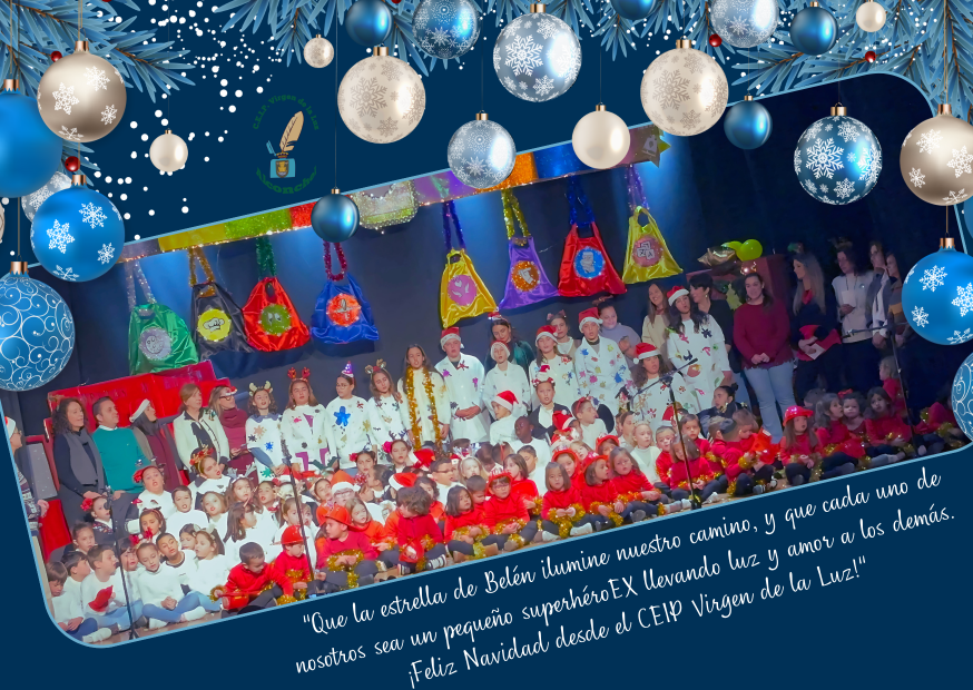 Felicitación Navidad 2024 Colegio 8